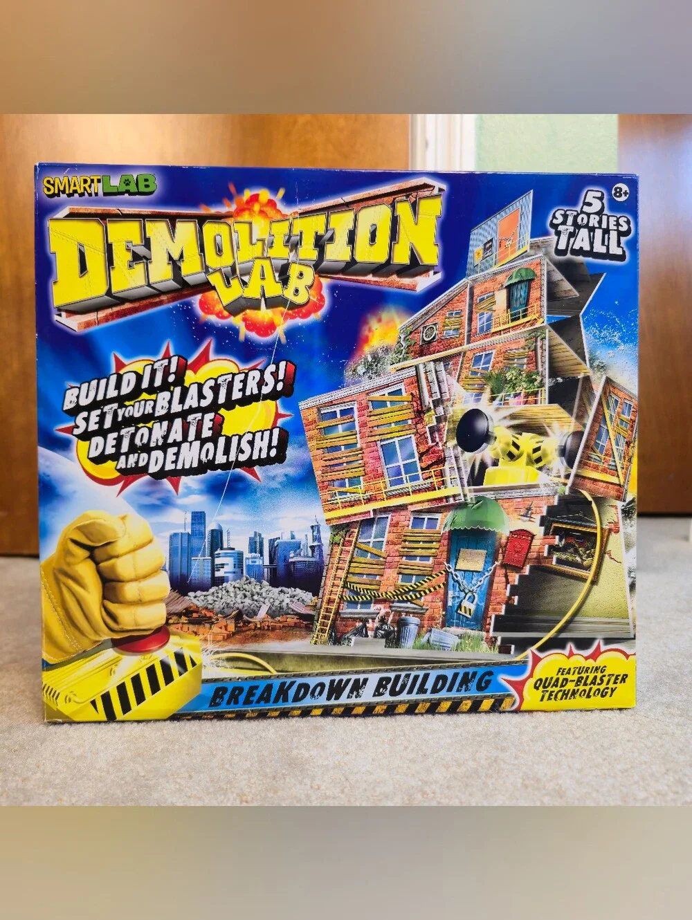 SmartLab Demolition Lab Triple Blast Warehouse FOR PARTS